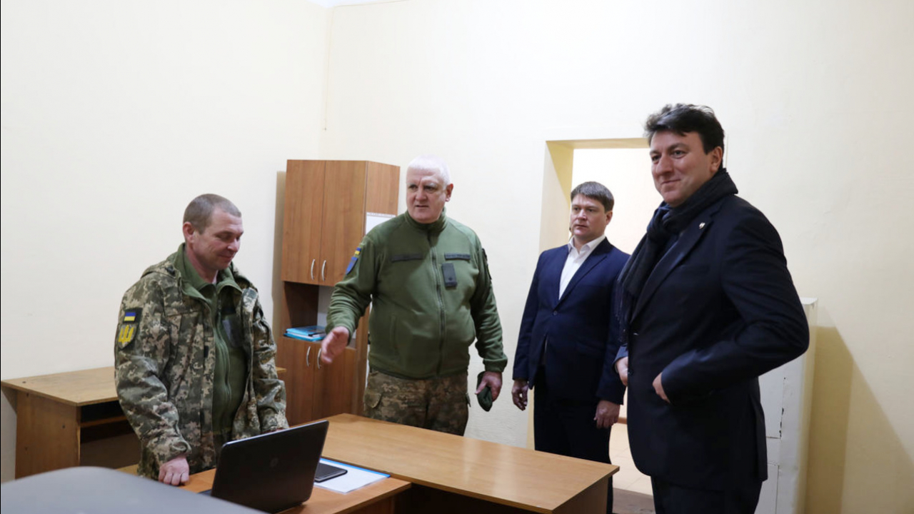 Голова ЗОДА відвідав військову частину А7281 тероборони району
