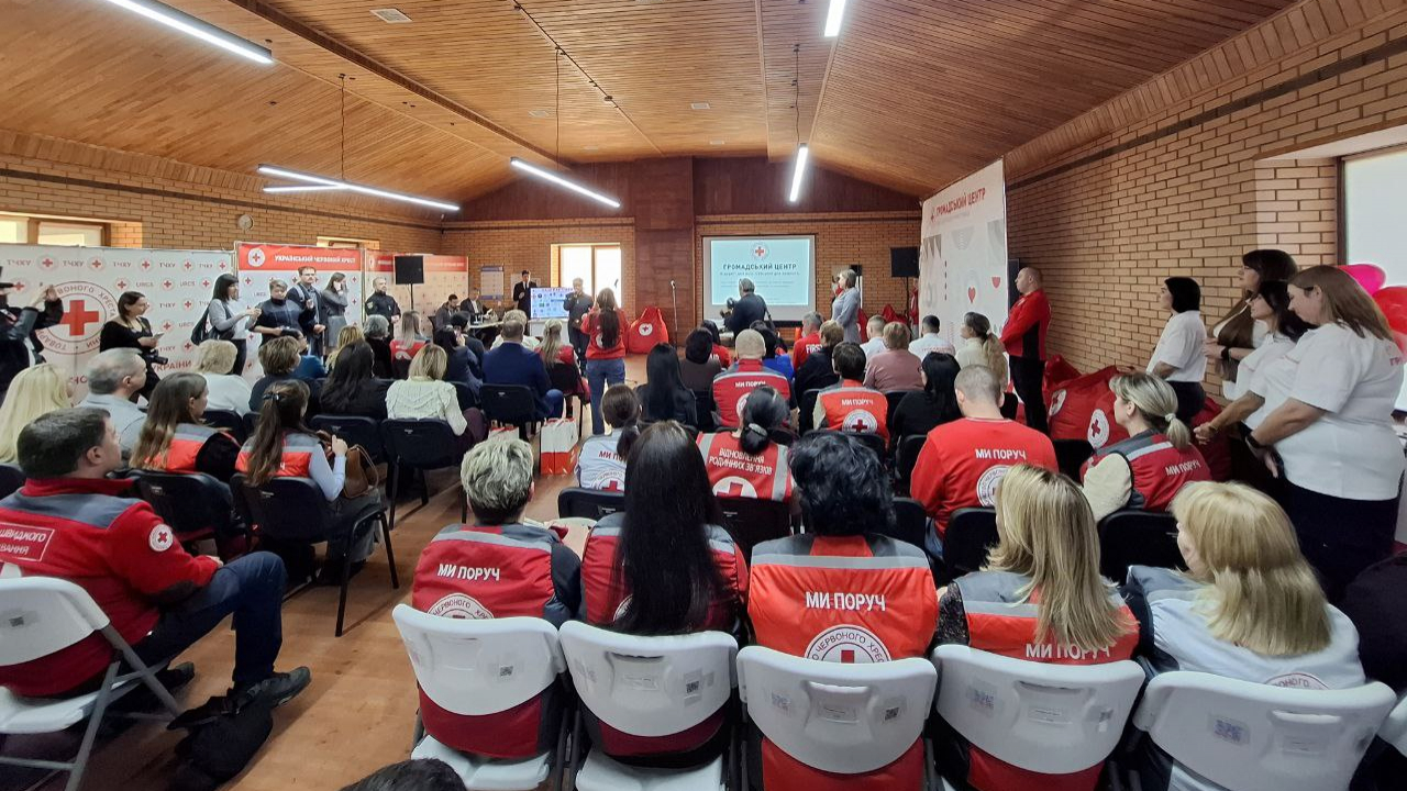 Представники Мелітопольської громади взяли участь в урочистому відкритті Громадського центру Червоного Хреста