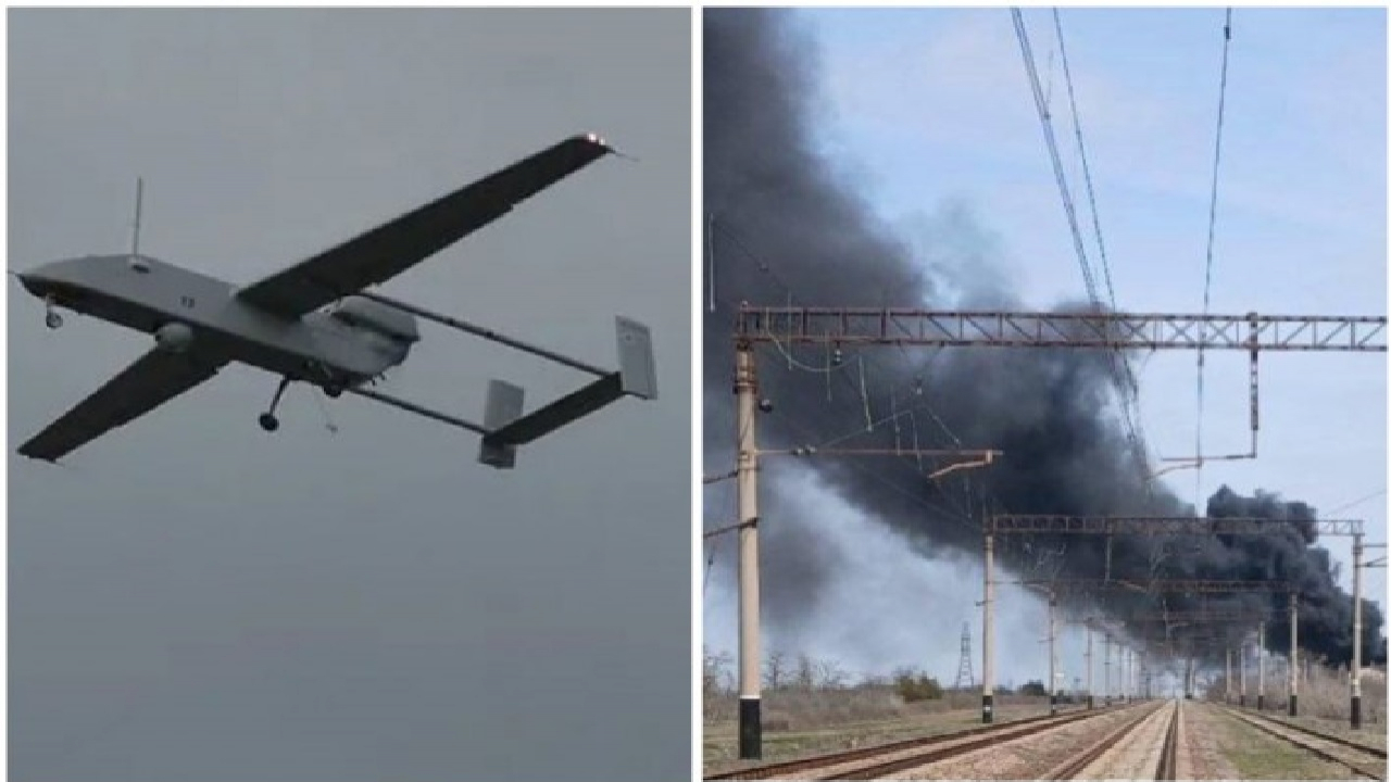 Під Мелітополем пролунав вибух: у Якимівці горить підстанція