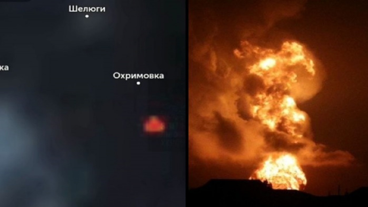 Пожежу було видно з космосу: ЗСУ рознесли військову базу та склади окупантів під Мелітополем