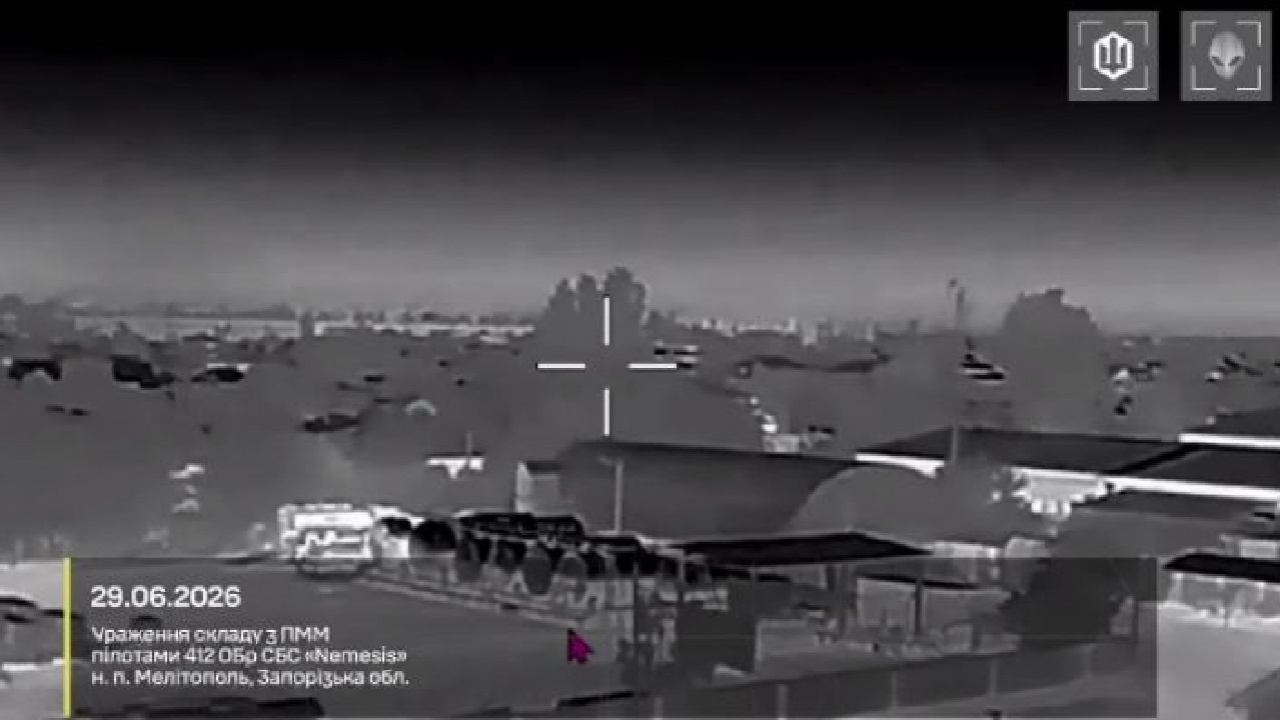 &laquo;Птахи Мадяра&raquo; показали удари по Мелітополю: уражено важливі об'єкти окупантів